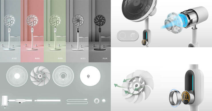 Fengmi stepless frequency conversion intelligent fan